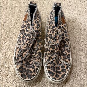 Leopard Print Women's Sneakers